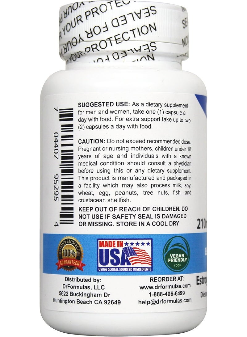 DrFormulas DIM + BioPerine Dietary Supplement, 60 Veggie Capsules - Image 3