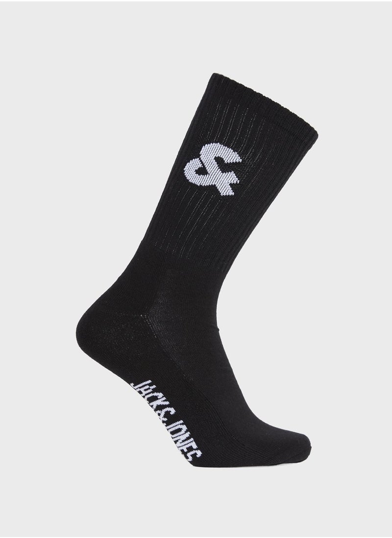 JACK & JONES - 2 Pack Tennis Socks - Image 1