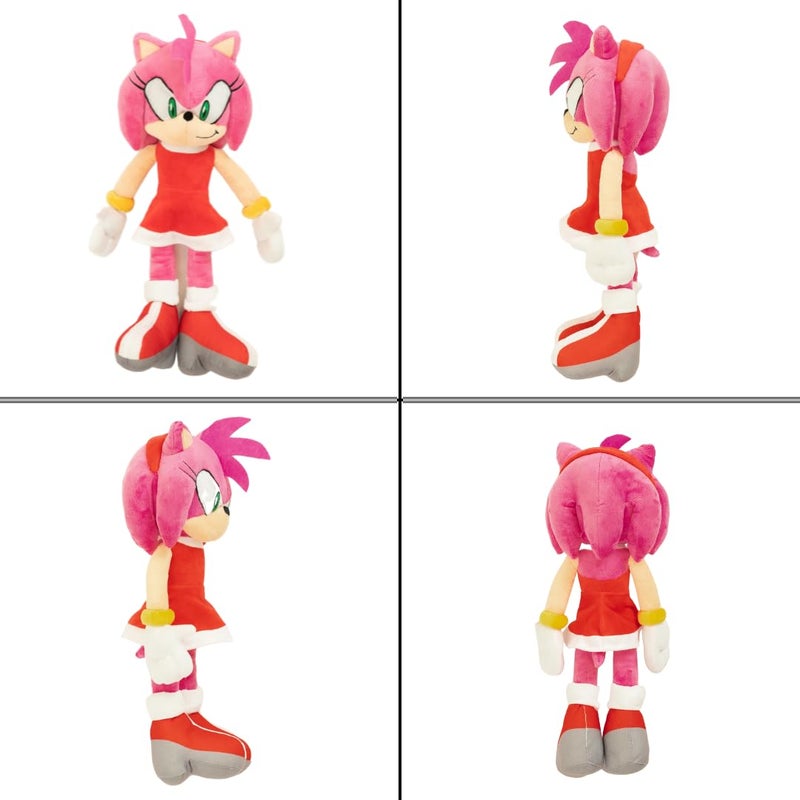 Franco Super Soft Plush Anime Cuddle Pillow Buddy, 1 Count (Pack of 1), Sonic The Hedgehog Amy Rose - Image 5