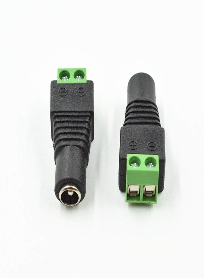 RIVER FOX 5 Set(5X Male DC + 5X Female DC + 5X Male BNC) 5.5mm x 2.1mm Male Female DC Power Connector, BNC Male Baloon Connector for Led Strip CCTV Security Camera Cable Wire Ends Plug Barrel Adapter - Image 3