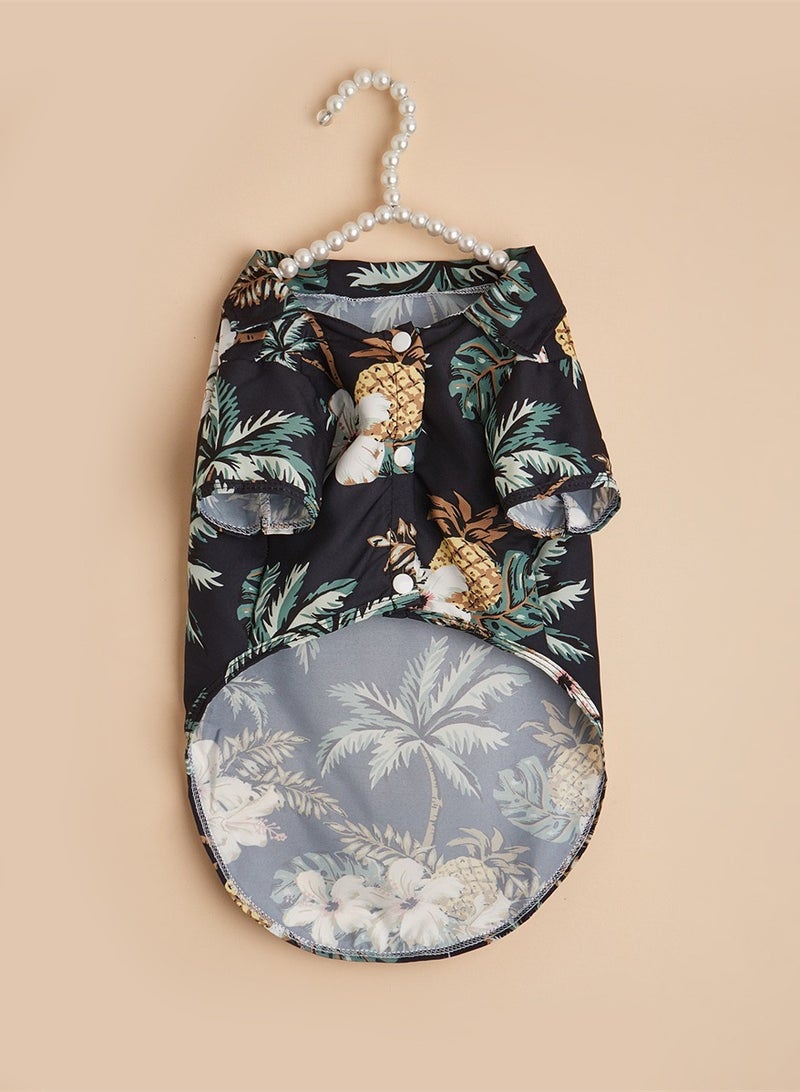 Loquat Squality Pet Dog Clothes Beach Shirts Casual Spring And Summer Clothes - Image 1