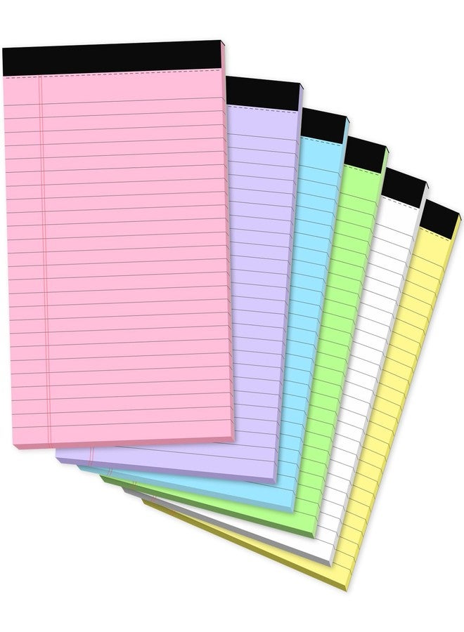 PINJINGPRO Colored Pads for Notes, 5x8 in, 30 Sheets per Pad, 6 PCS - Image 1