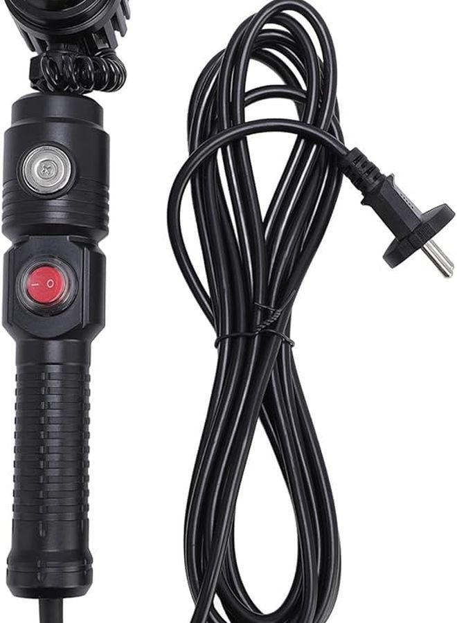 60W Ultra Bright LED Work Light 33FT Cable Magnetic 360 Rotating Head Indoor Outdoor - Image 1