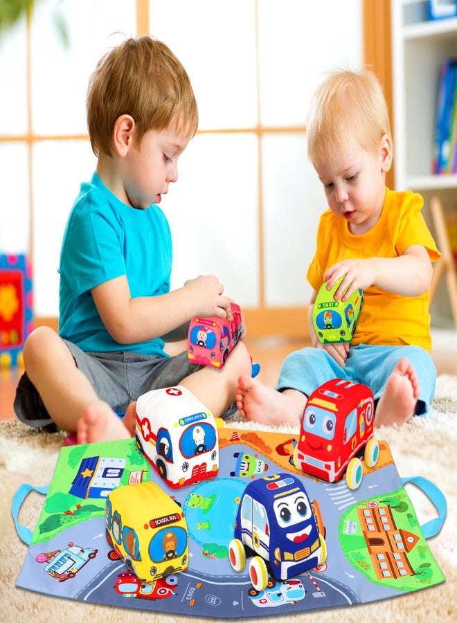 LOVKIZ Baby Toys 6 to 12 Months - Soft Car Toys for 1 Year Old Boy Girl with Playmat Storage Bag - Infant Baby Toys 12-18 Months Toddler Toys Age 1-2 - 1st Birthday Gifts 1 2 3 Years Old Baby - Image 3