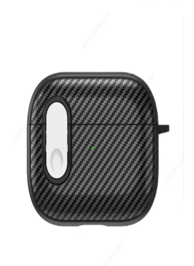 Carbon Fiber Case for Airpods Pro 2nd Generation with Lanyard,AntiScratch Slim Protective Hard Cover for Airpods Pro 2 - Image 1