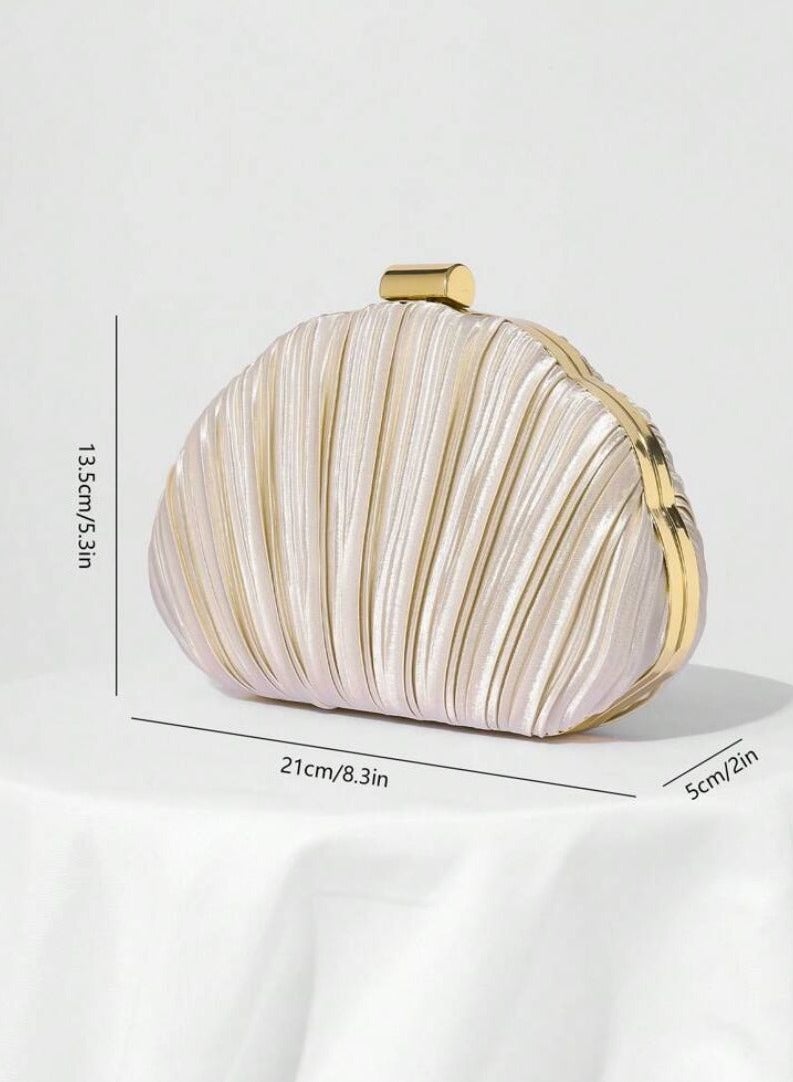 Generic Lightweight, Business Casual Rhinestone Decor Bucket Bag Mini Drawstring Design, Clear Bag Faux Pearl Bag Evening Bag, Dinner Bag Glamorous, Elegant, Exquisite, Quiet Luxury Rhinestone For Party Gir  - Image 5