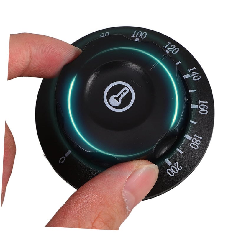 MAGICLULU – 2 قطعة من أغطية مقابض مواقد الغاز العالمية، لاستبدال مقابض التحكم في درجة الحرارة، مناسبة للأفران الكهربائية، مقاومة للماء وآمنة للأطفال، تتوافق مع معظم أجهزة المطبخ. - Image 3