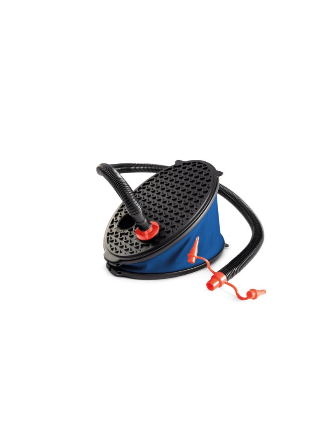 INTEX Bellows Foot Pump - 28 cm Manual High-Volume Air Pump with 3 Interconnectable Nozzles, Unisex - Image 1