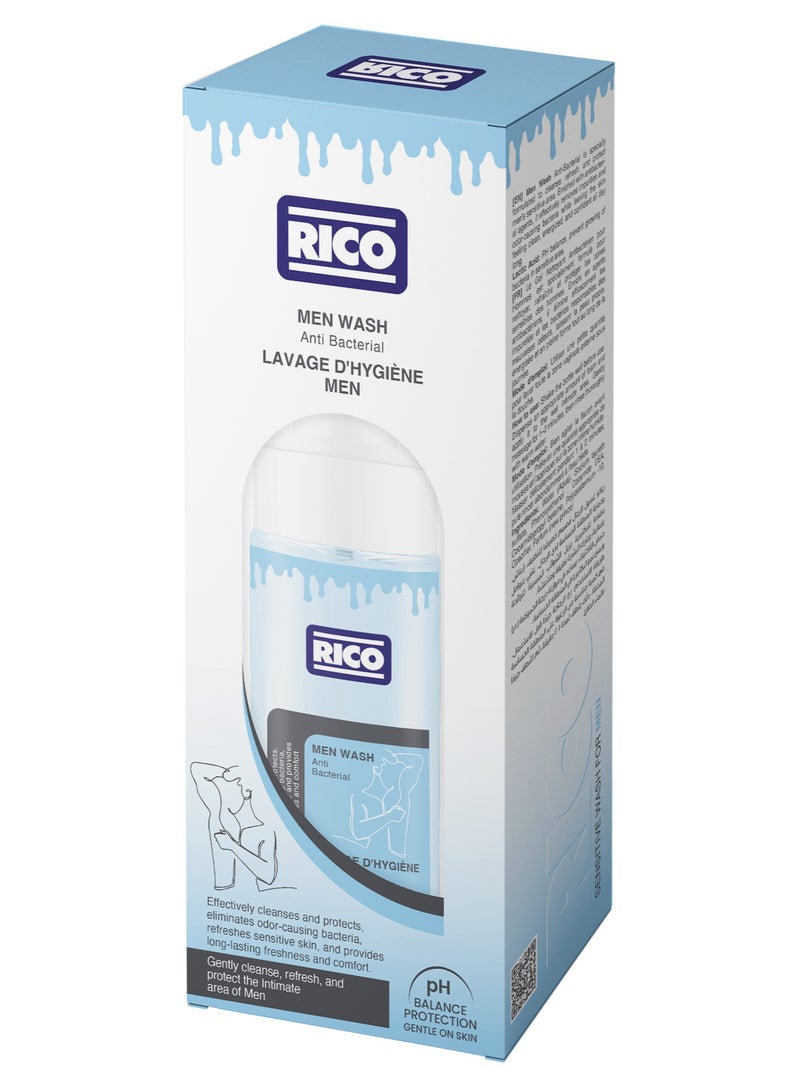 RICO Natural Intimate Wash for Men, Foam, Lavender Scent, 200ml - Image 3