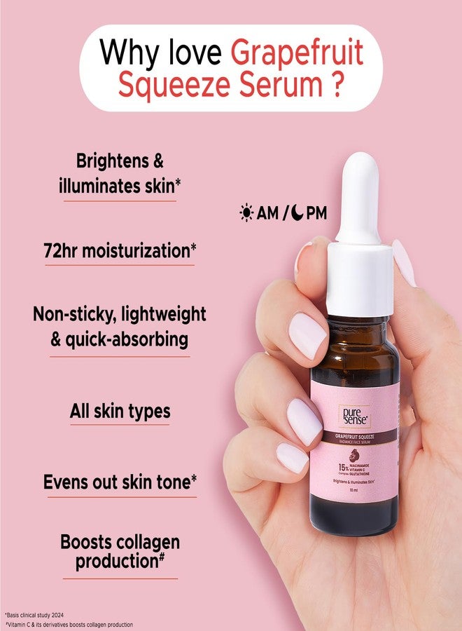 PureSense Beauty Booster Anti Aging Face Serum + Niacinamide Face Serum and Hyaluronic Face Serum AM-PM Travel Kit with Vit C for Hydration | All Skin Types | Non Sticky | Men and Women (10ml x 3) - Image 3