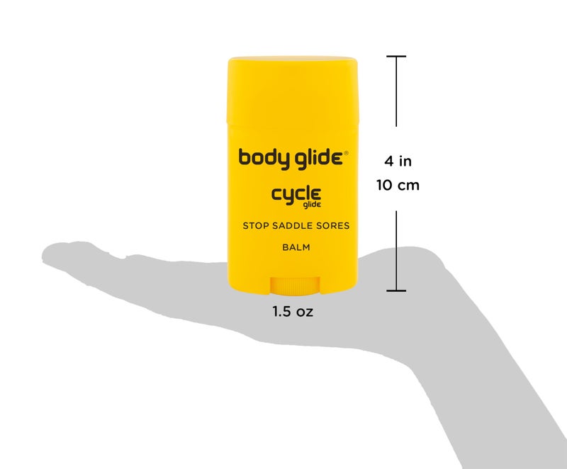 BodyGlide Body Glide Cycle Glide Balm | Chamois Cream in Chafing Stick Form Keeps Hands Clean | Anti Chafe Stick for in The Saddle; on Bike, Motorcycle, or Horse | 1.5oz - Image 2