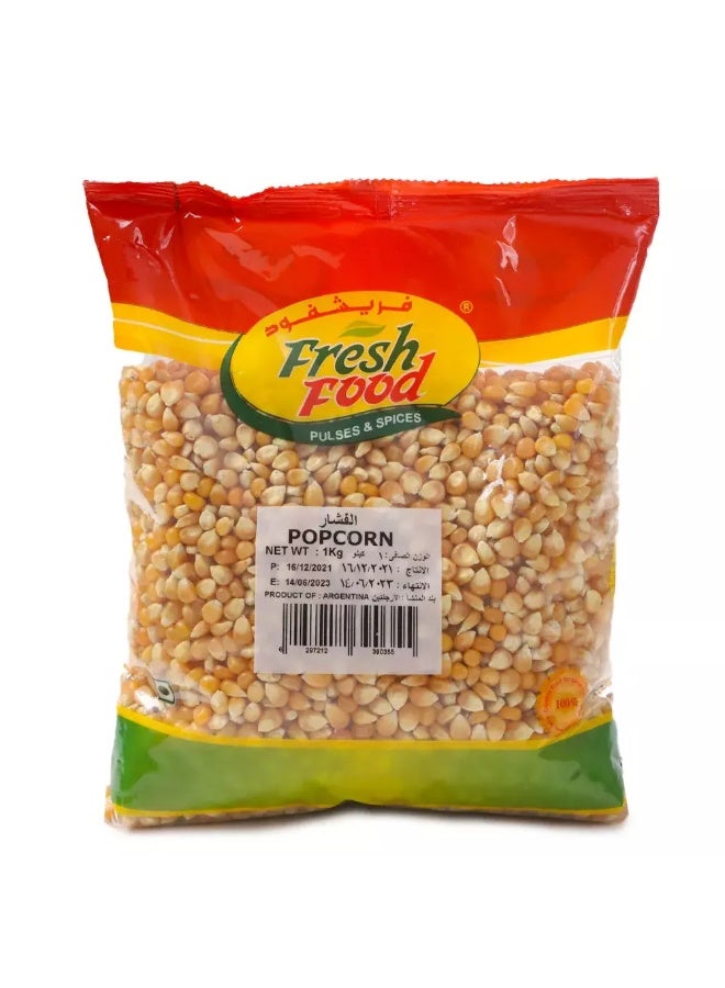 Fresh Food Popcorn 1Kg Prepare Instant Snack Full of Vitamins and Minerals, Corn that Expands Puffs up When Heated - Image 1