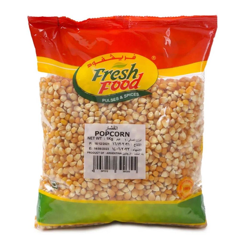 Fresh Food Popcorn 1Kg Prepare Instant Snack Full of Vitamins and Minerals, Corn that Expands Puffs up When Heated - Image 1