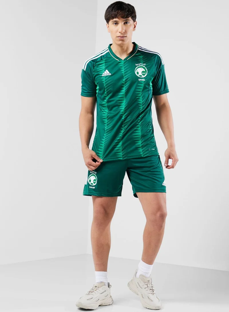 Adidas  Saff H Jsy Green Football Jerseys For Men Xs for Men | Best Price UAE