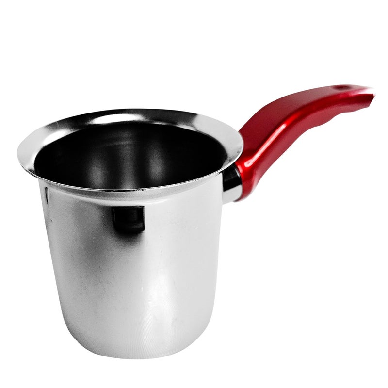 Smile House - Stainless Steel Boiler Pot - Red Handle (Size 1-300ml) - Image 1