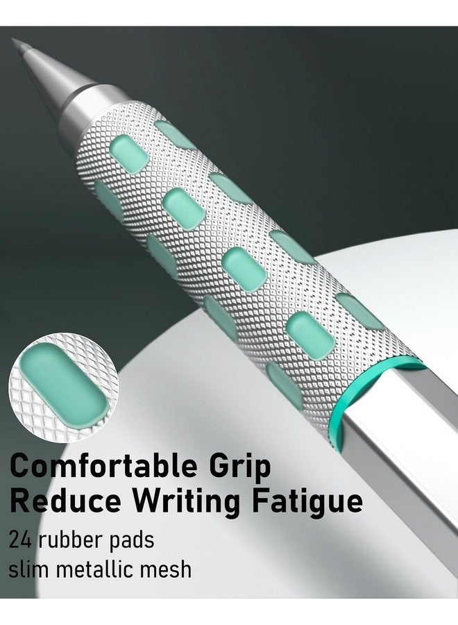 نيكبرو أقلام الرصاص الميكانيكية Blocky Gear 2 مم في حالة حامل الرصاص المعدني مع 6 أنابيب 2 مم إعادة تعبئة الرصاص (Hb 2B 2H 4B 4H والألوان) مبراة وممحاة للفنان النجار كتابة رسم رسم - Image 4