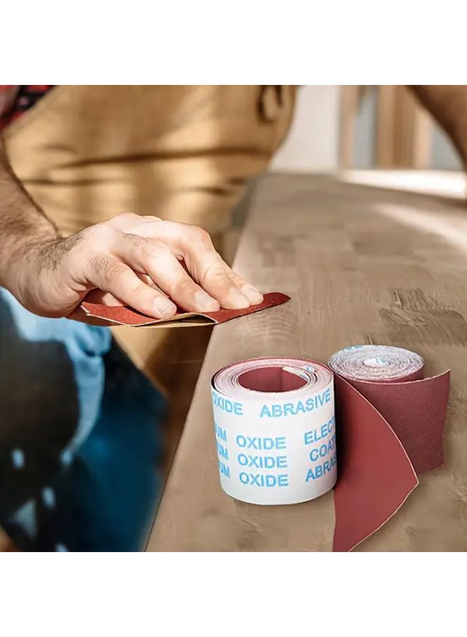 5M Sandpaper Roll 3 66 Inches Wide 800 Grit For Wet And Dry Wood Metal Car Polishing - Image 4