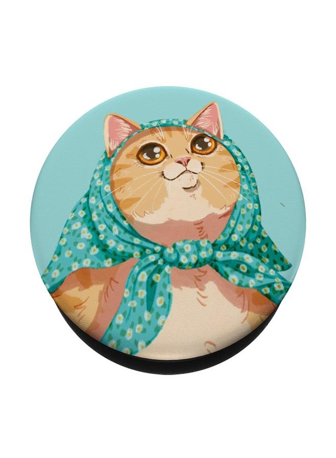 POPSOCKETS قبضة هاتف بوب سوكيت - بوب سوكيت قطة - بوب سوكيت لاصق قطة ميمو - Image 2