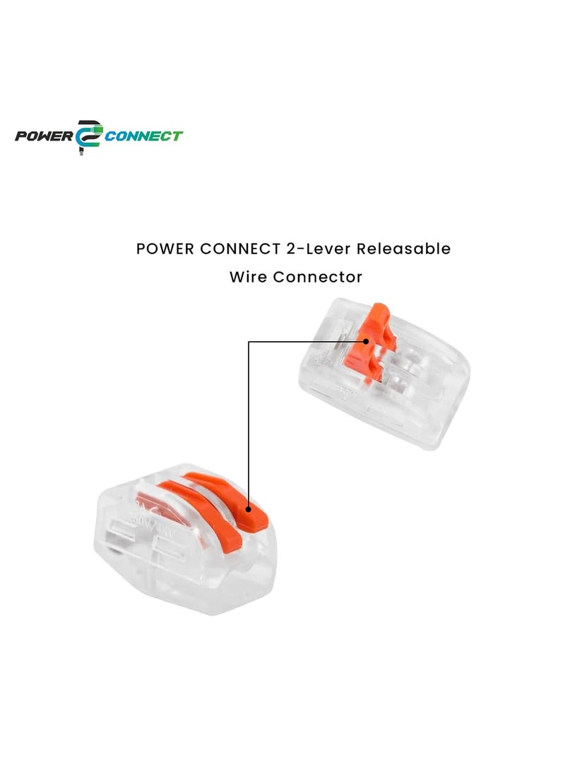 Generic POWER CONNECT 2Lever Releasable Wire Connector Spring Force 2Lever Type Wire Connector Type Connector SET OF 1000 Pcs  - Image 4