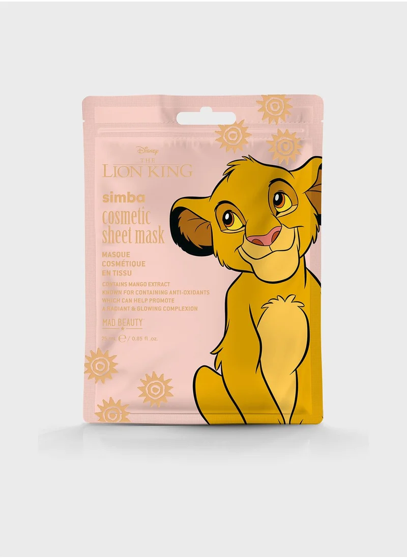 Mad Beauty Lion King Sheet Mask Simba