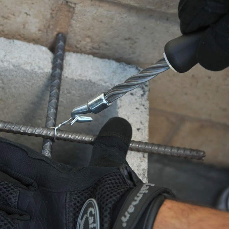 NEIKO 61025A Automatic Rebar Wire Twister Tool | Updated Model | Reinforced Spring with Improved Recoil and Reload Action, Ergonomic Rubber Handle - Image 5