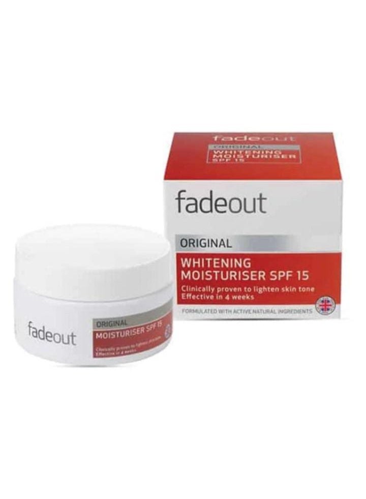 فايد أوت مرطب تفتيح بعامل وقاية من الشمس 15 متعدد الألوان 50ملليلتر