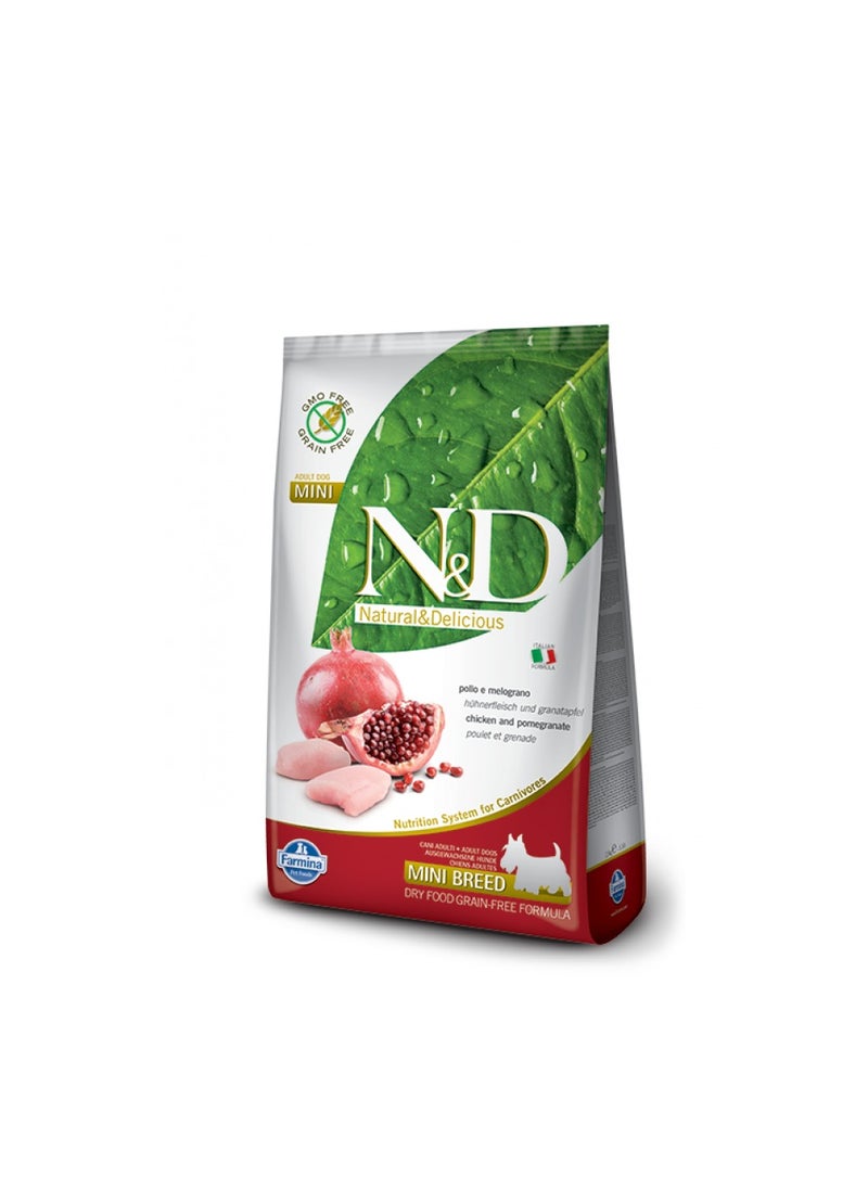 Farmina Farmina N&D Mini ADULT DOG - Chicken & Pomegranate - 2.5kg 