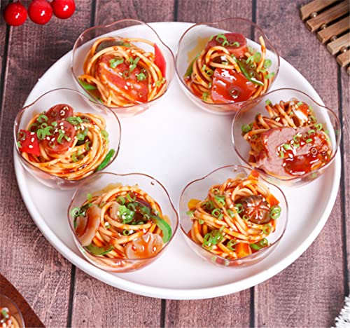 Skyseen 6Pcs Artificial Noodles Simulated Pasta Spaghetti Model for Home Decoration Display Prop - Image 1