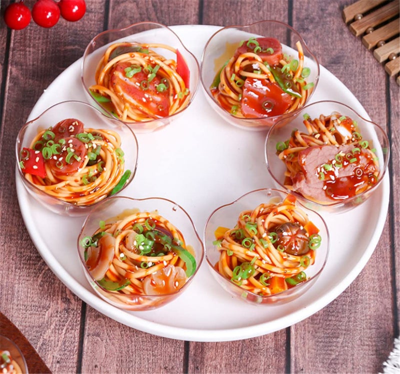 Skyseen 6Pcs Artificial Noodles Simulated Pasta Spaghetti Model for Home Decoration Display Prop - Image 2