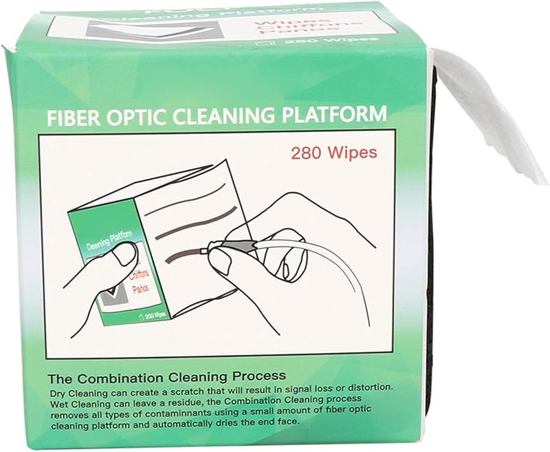 مناديل ألياف أحادية الطبقة 280 قطعة مع نقاط كسر واضحة للتنظيف الرطب والجاف 7 سم - Image 4