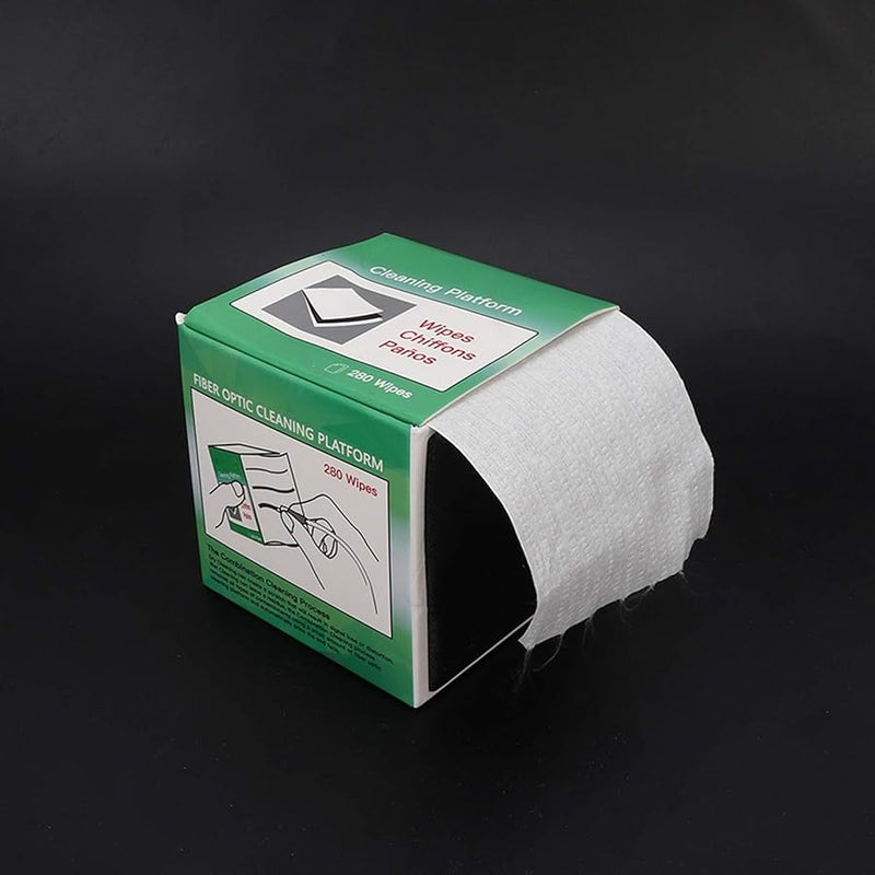 مناديل ألياف أحادية الطبقة 280 قطعة مع نقاط كسر واضحة للتنظيف الرطب والجاف 7 سم - Image 3