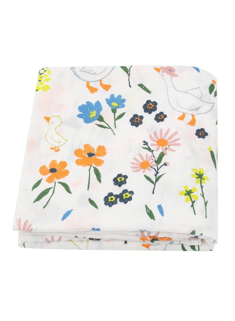 Loquat Pure Cotton Cartoon Printed Bath Towels