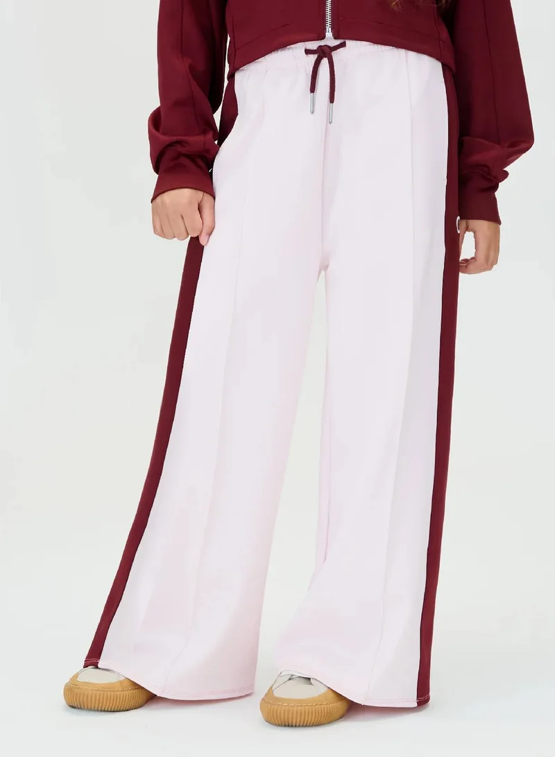 Wide Leg Colourblock Joggers