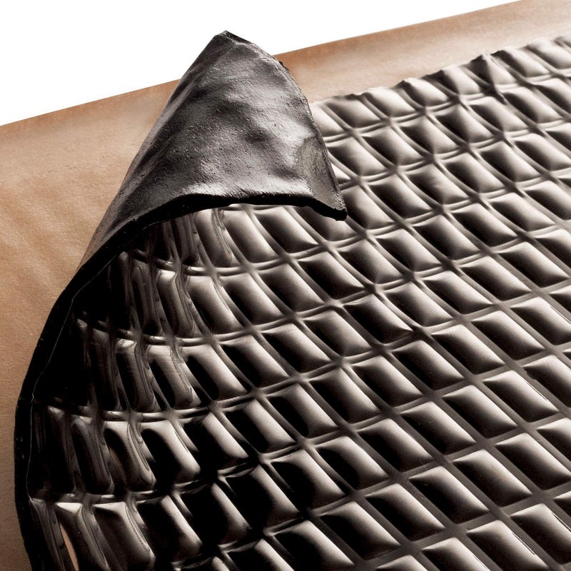 Siless Black 50 mil 52 sqft Sound Deadening mat Sound Deadener Mat Car Sound Dampening Material Sound dampener Sound deadening Material Sound Insulation Car Sound deadening