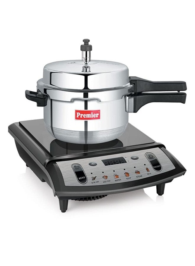 Premier Classic Induction Bottom Pressure Cooker Pan (Large) - Image 2