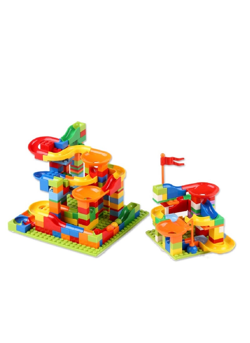 Generic 168 Pieces Marble Race Track Ball Maze Game for Boys and Girls, Construction Toys for Kids  - Image 1