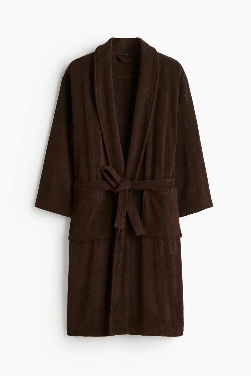 H&M Cotton terry dressing gown