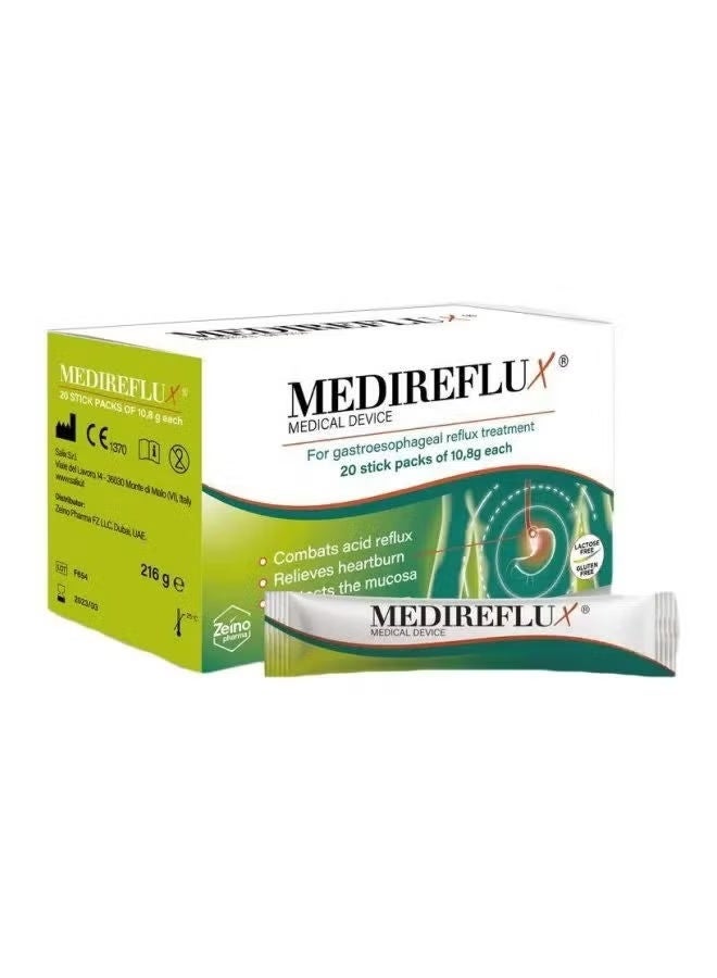 Medical Relief For Gastroesophageal Reflux Treatment 20 Stick Packs