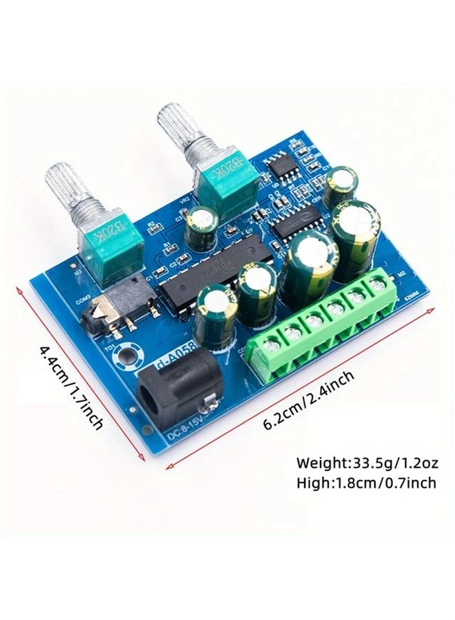 1pc 12V Mini D Class Subwoofer Amplifier Board 2 1 Channel Audio System For Car Desktop - Image 3