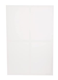 Maxi 1-Piece Stretched Painting Canvas Board 60X90cm Size White  - Image 2
