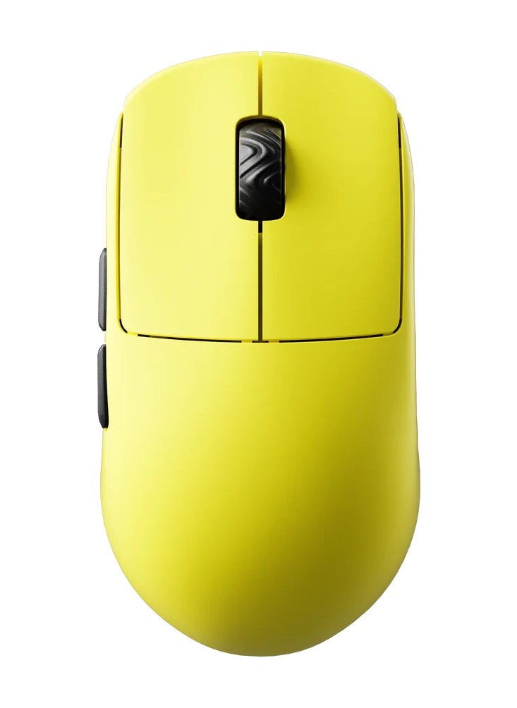 Scyrox Scyrox V8 Lightweight Low Latency Ergonomic Wireless Mouse for Laptop features exceptional performance that takes your gaming experience to a new level. It comes with an 8K dongle that lets you easily enjoy an amazing 8000Hz polling rate. You can count on fast and accurate responses during intense gaming sessions. Yellow  - Image 1