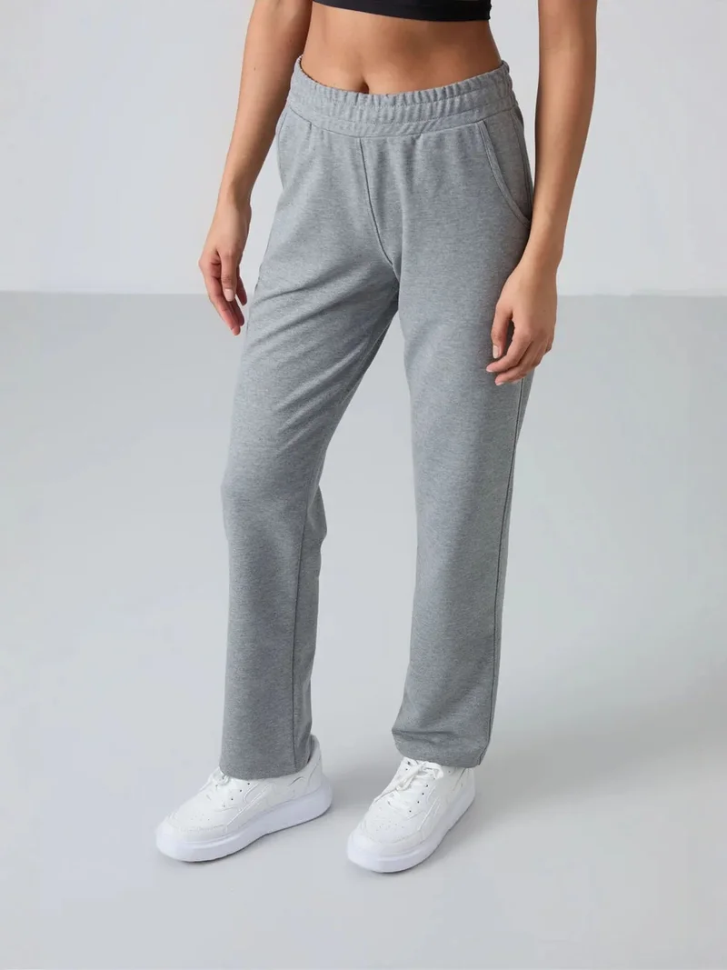 TOMMYLIFE TOMMY Women’s Straight-Leg Fleece Sweatpants