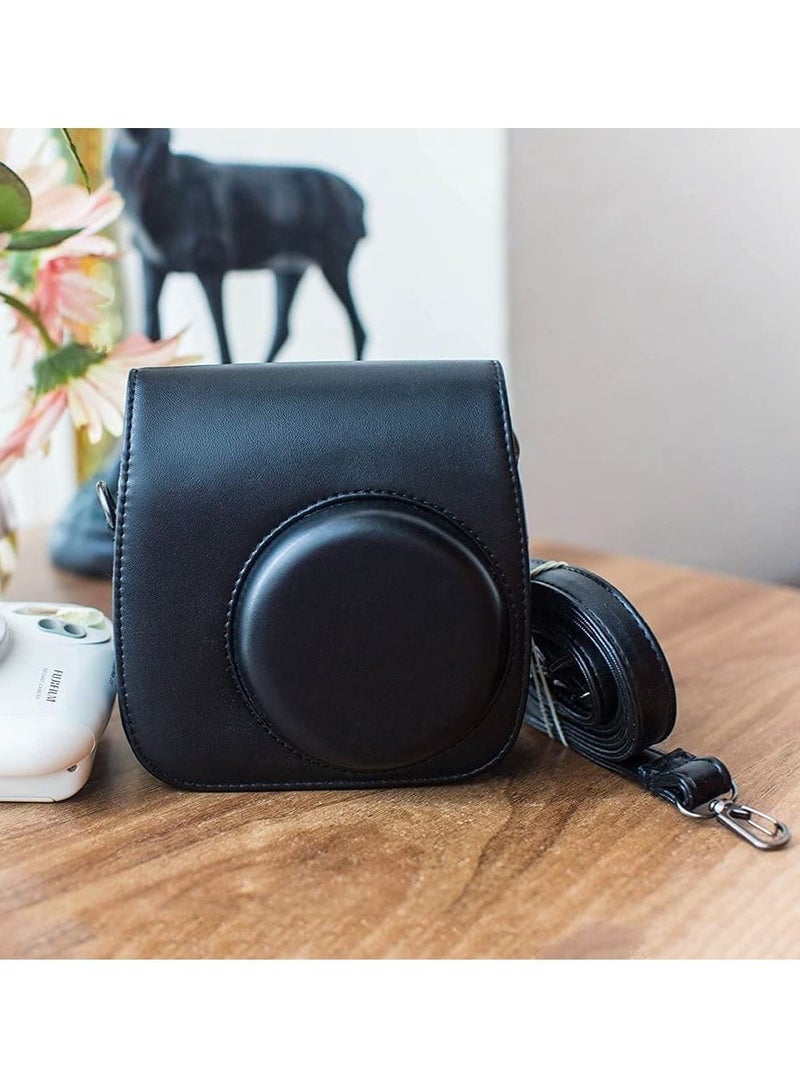 Leather Camera Shoulder Strap Bag For Fujifilm Instax Mini 11 - Image 4