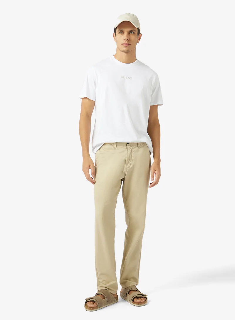GUESS  Crew Neck Regular Fit T-Shirt for Men | Best Price UAE