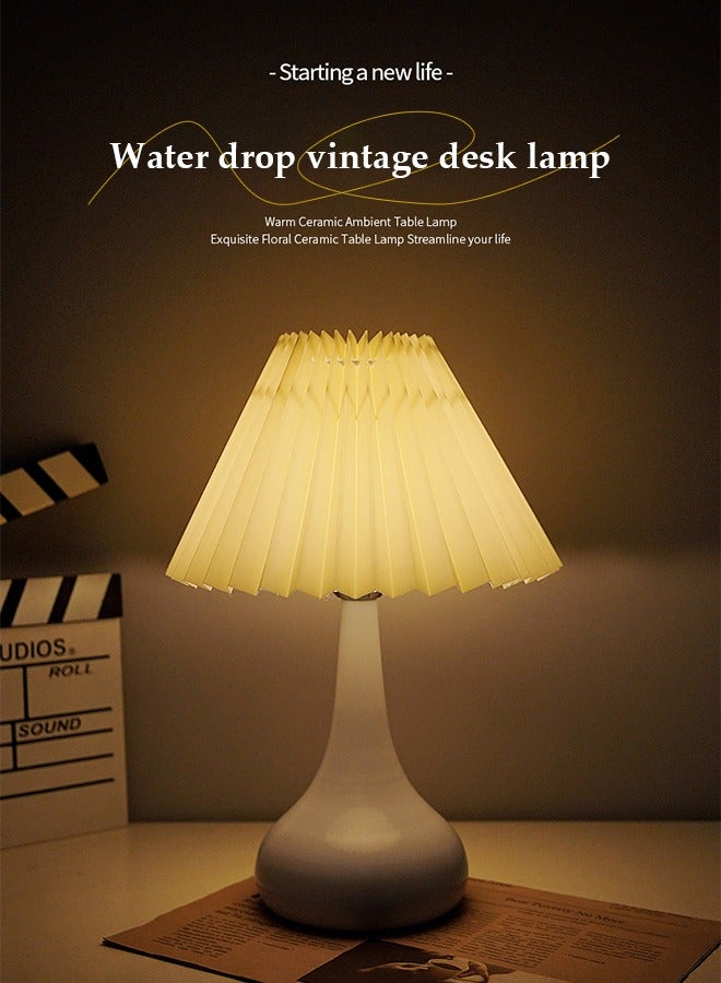 DUNISO Bedside table lamp,USB bedroom lamp, multifunctional retro bedside table lamp, three color multi-level adjustable, suitable for living room, study, bedroom and office - Image 2