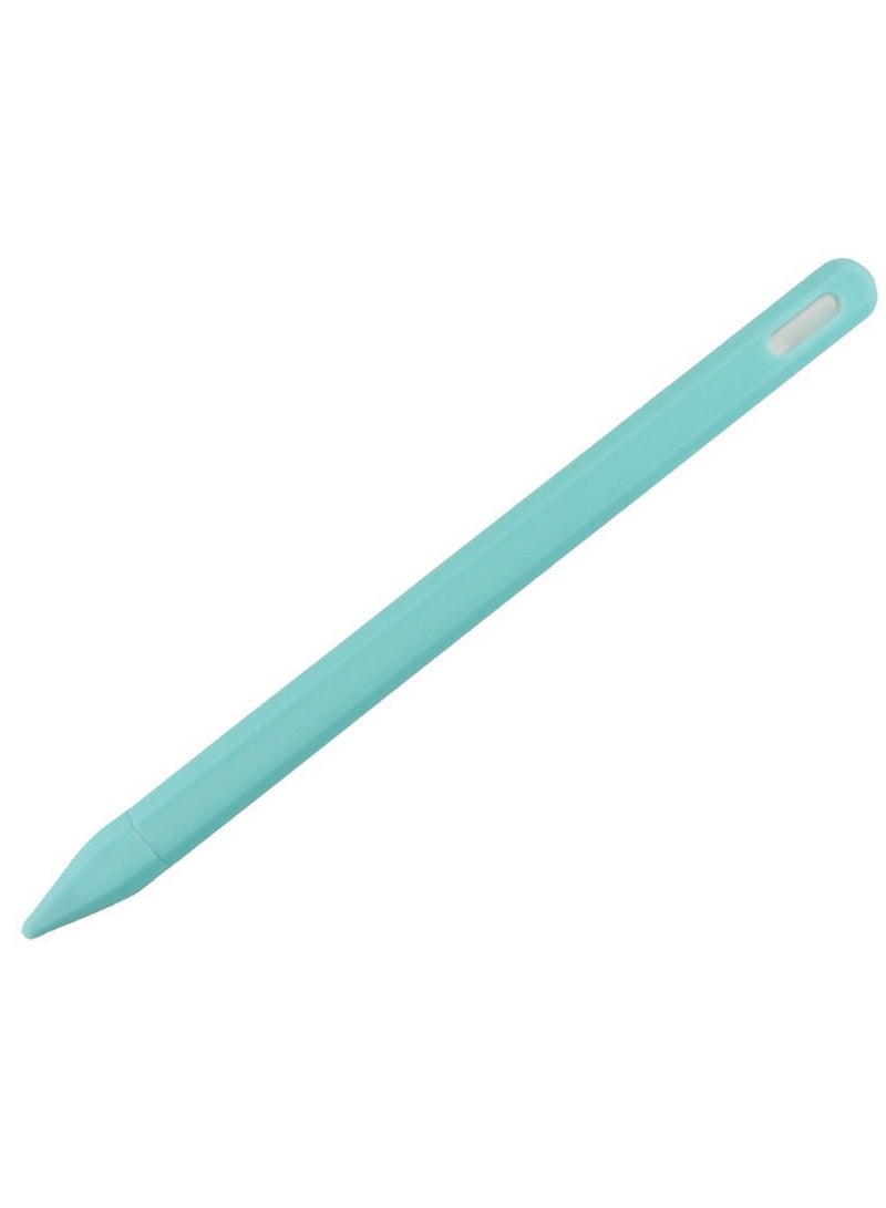 Silicone Case for Apple Pencil 2 Gen Holder Sleeve Skin Pocket Cover Accessories for iPad Pro,with Charging Cap Holder Protective Nib Covers and Lightning Adapter Case 