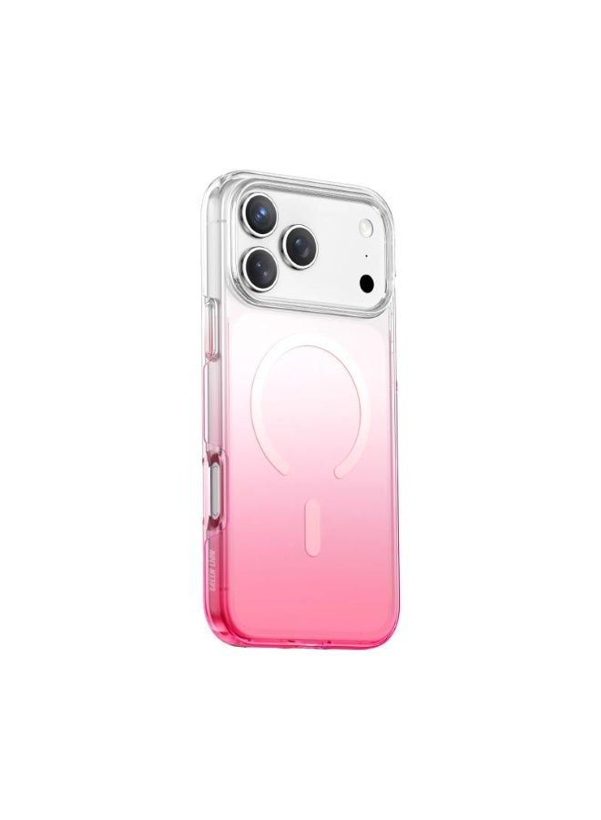 GREEN LION Gradient Magsafe Case iPhone 17 Pro with Powerful Magnetic Lock / MagSafe Compatible / Antioxidant Layer / Scratch Resistant - Pink Titanium