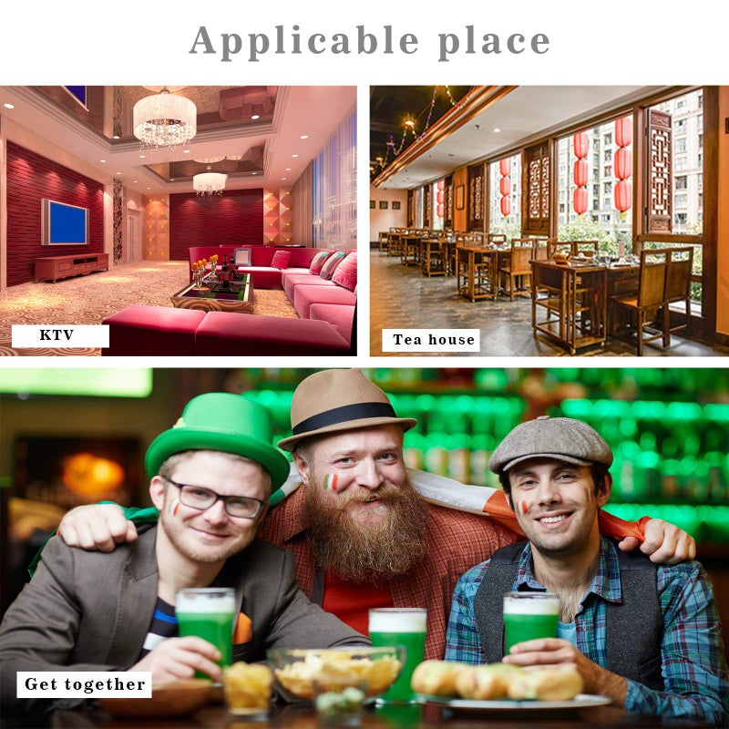 DC-BEAUTIFUL Shut The Box Dice Game, 2-4 Players Classic Board Game for Adults, Wooden Tabletop Game with Dices and Instruction,Math Strategy Game for Christmas Party (Red) - Image 5