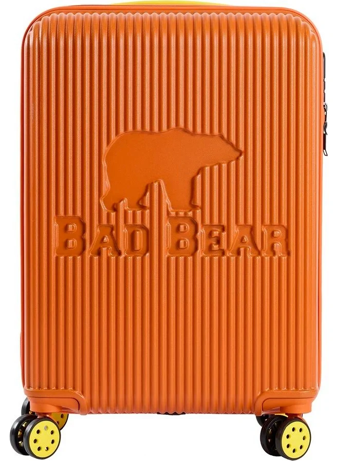 Bad Bear Logo Suitcase Orange