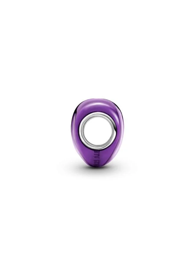 PANDORA Purple Metallic Purple Heart Charm for Women | Best Price UAE